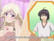 Blonde girl in black stockings gets fucked by her boyfriend | Hentai Uncensored 1080p 1/16