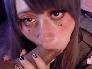 Ahegao Sloppy blow job and cream pie Kakao chan !! 3/16