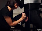 THE ULTIMATE EXTRACTOR MASTER - CUM BLAST HANDJOB SERVICED IN MILKING CHAIR BY FEMDOM NYMPHO AVA 14/16