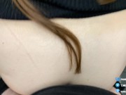 Stuck in an elevator with an excited neighbor. I gave him a blowjob and he fucked me in the pussy 8/16