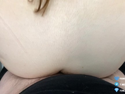 Stuck in an elevator with an excited neighbor. I gave him a blowjob and he fucked me in the pussy