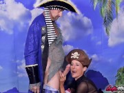 Lovely Cougar Giving Sloppy Blowjob 3/16