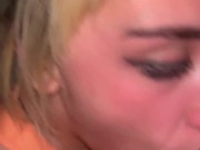 Sloppy deepthroat blowjob after gym SEE FULL VIDEO ON ONLYFANS Raxxxbit