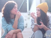 Stunning Brunette Julia Roca Fingers And Treats Anneke To Some Pussy Licking Fun 2/16