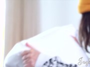 Stunning Brunette Julia Roca Fingers And Treats Anneke To Some Pussy Licking Fun 8/16