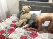 sexys chicas calientes follando con arnés 1/16