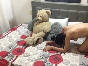 sexys chicas calientes follando con arnés 3/16