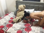 sexys chicas calientes follando con arnés 6/16