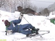 extreme labia pierced german milf Marina Montana gets all holes destroyed by a brazilian black monster cock 1/16