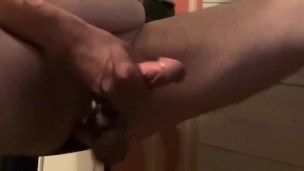 Quick Jerk with Ball Weights & Cum Shot