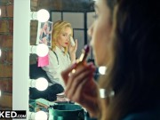 BLACKED Tiny Blonde runway model Christy is hungry for BBC 3/16