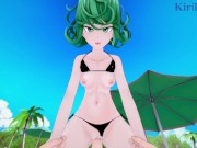 Tatsumaki and I have intense sex on the beach. - One-Punch Man Hentai 12/16