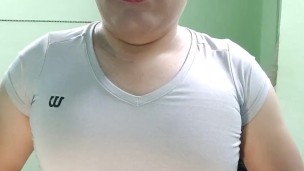 Chica travesti sensual en cámara, samantatrans34, crossdressers