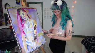 painting CharlieWebb