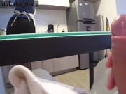 Public Dick Flash. HOUSEKEEPER was surprised by my presence 2/16