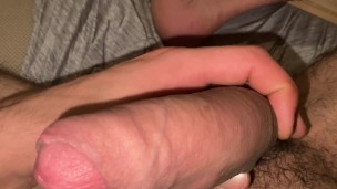 Uncut foreskin massage wet 1person