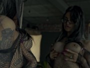 Sanktor - INKED ARABIC BRUNETTE TEASING 2/16