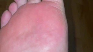 Hairy stinky Indian feet