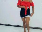 Sri lankan new leek ඔෆිස් යන්න ඇදුම් මාරු කරන ගමන් 😋 11/16