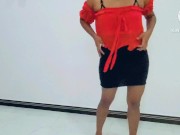 Sri lankan new leek ඔෆිස් යන්න ඇදුම් මාරු කරන ගමන් 😋 12/16