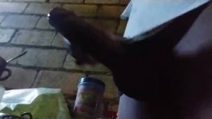 Jinakol tite habang nag kape (hot playing black cock)
