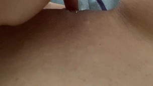 Delicious moan. Very wet pussy. Clit piercing. Masturbation💦