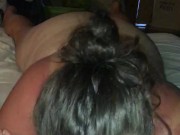 This bbw sucking bbc like it’s the last she’s going to suck! Sucking it!🤯🍾🔥🛎🤣 14/16