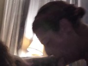 Latina M.I.L.F. loves gagging on my Cock! 9/16