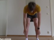 Horny stepsister interrupted my training so I throat fucked her and came in her mouth
