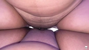 😈😍💦 Big Clit Lesbian Tribbing Sex with my Best Friend Close Up Pussy Scissoring