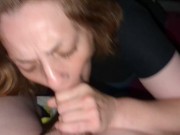 Heather Kane Gobbles Down & Swallows Tiny Cock like a Gremlin ! 3/16