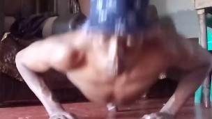 South African naked guy