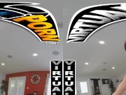 VIRTUALPORN - Flexible Hispanic Hottie Xxlayna Marie Pumped Full Of Big Black Cock 5/16