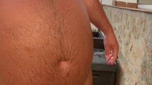 Wanna take a shower with daddy?