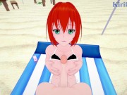 Chise Hatori and I have intense sex on the beach. - The Ancient Magus' Bride Hentai 2/16