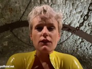 Angel Wicky latex dungeon POV boytoy riding 16/16