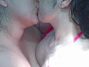 مجموعة أزاره لفتاتين مع قبلات ساخنة جدا ستجعل نكتك صعبة 🔥🥵 8/16