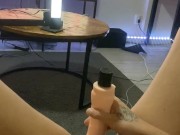 Watching porn and play with my pussy 14/16