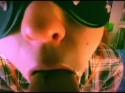 Full mouth of a stranger's sperm 10/16