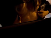 MY FIRST TIME FUCKING WITH A STREET  IN THE CAR (REAL) 1/16