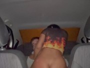 MY FIRST TIME FUCKING WITH A STREET  IN THE CAR (REAL) 12/16