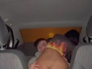 MY FIRST TIME FUCKING WITH A STREET  IN THE CAR (REAL) 16/16