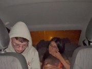 MY FIRST TIME FUCKING WITH A STREET  IN THE CAR (REAL) 6/16