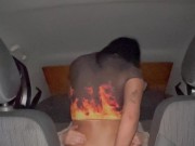 MY FIRST TIME FUCKING WITH A STREET  IN THE CAR (REAL) 8/16