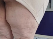 Bbw ssbbw - Stranger eating my pussy and jerking off on my leg in my car - big butt, big booty, fat 4/16