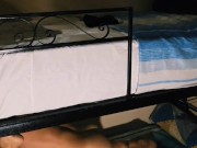 Student started masturbating and got fucked in a hostel 10/16