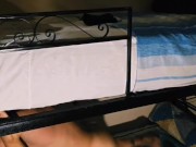 Student started masturbating and got fucked in a hostel 13/16