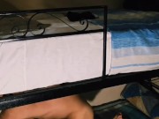 Student started masturbating and got fucked in a hostel 16/16