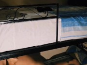 Student started masturbating and got fucked in a hostel 7/16