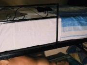 Student started masturbating and got fucked in a hostel 9/16